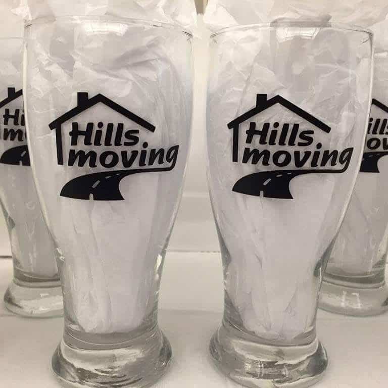 Hills Moving glasses